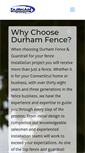 Mobile Screenshot of durhamfenceco.com